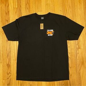 Stussy x Talking Heads Black Tshirt XL